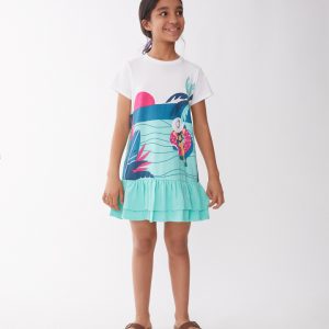 Vestido playa atardecer.