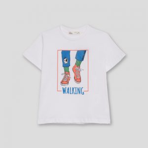 Camiseta Zapatillas Walking.
