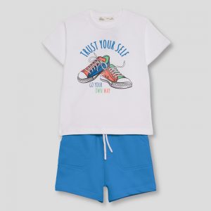 Conjunto  Algodón Zapatillas niño.