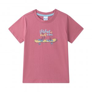 Camiseta color cereza skate