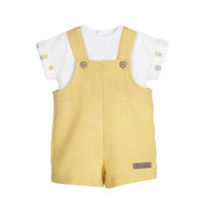 Conjunto peto y camiseta Gaya piñas.