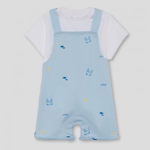 Peto y Camiseta Bebe Niño.