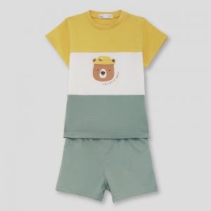 Conjunto camiseta y pantalón Bebe.