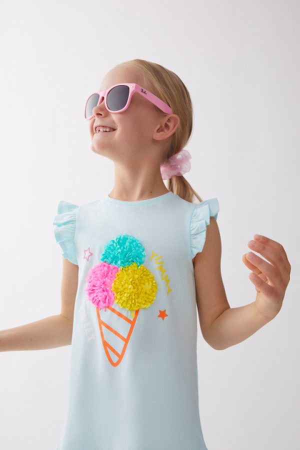 Vestido helado petalos. - Imagen 2