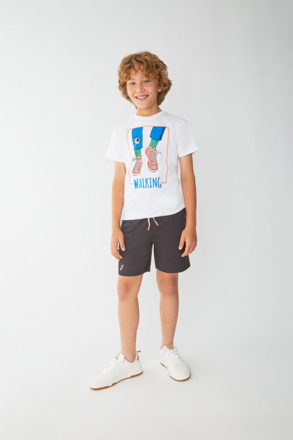 Camiseta Zapatillas Walking. - Imagen 3
