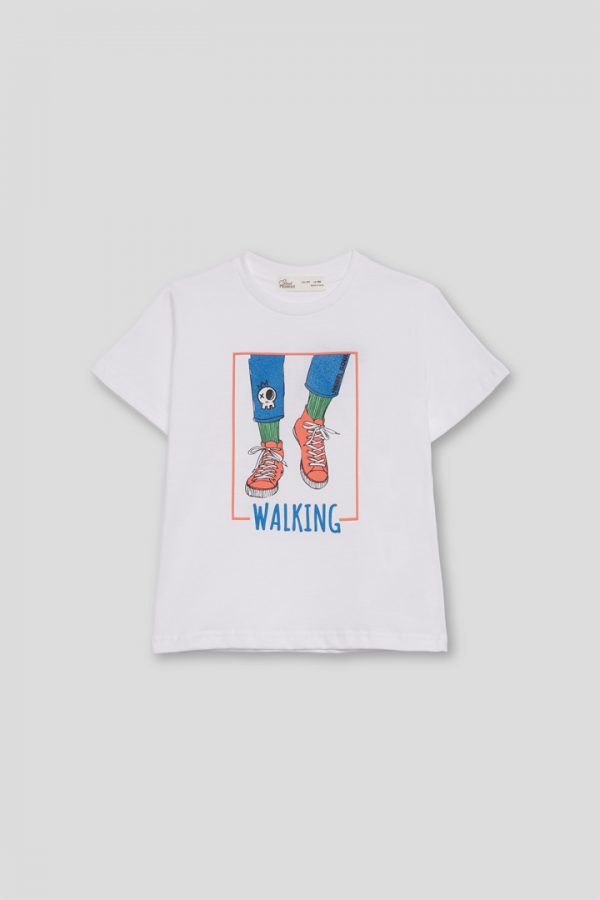 Camiseta Zapatillas Walking.