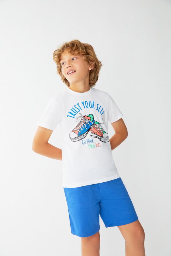 Conjunto  Algodón Zapatillas niño. - Imagen 2