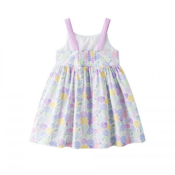 Vestido lila y amarillo. - Imagen 2