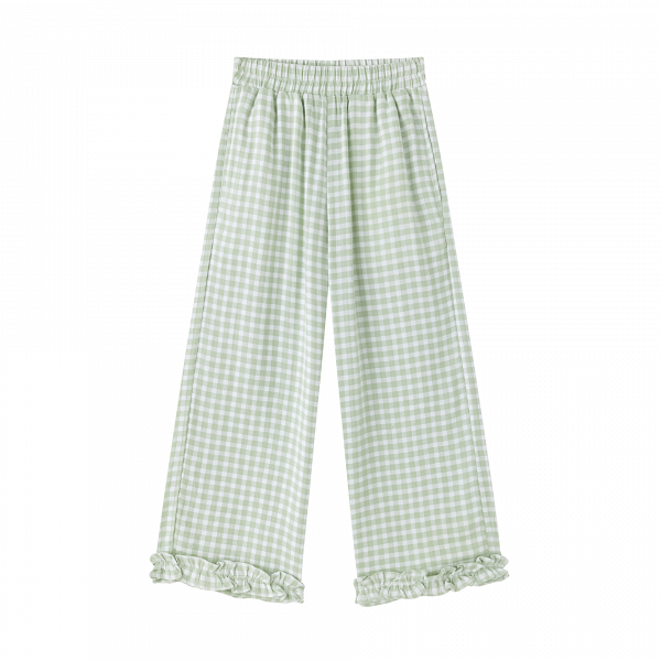 Conjunto vichy verde agua. - Imagen 5