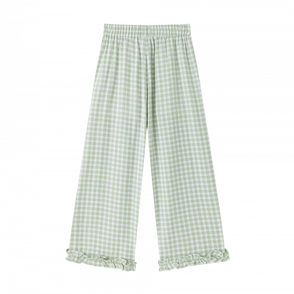 Conjunto vichy verde agua. - Imagen 4