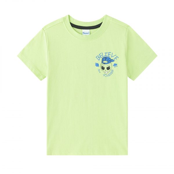Camiseta alien believe verde pistacho - Imagen 3