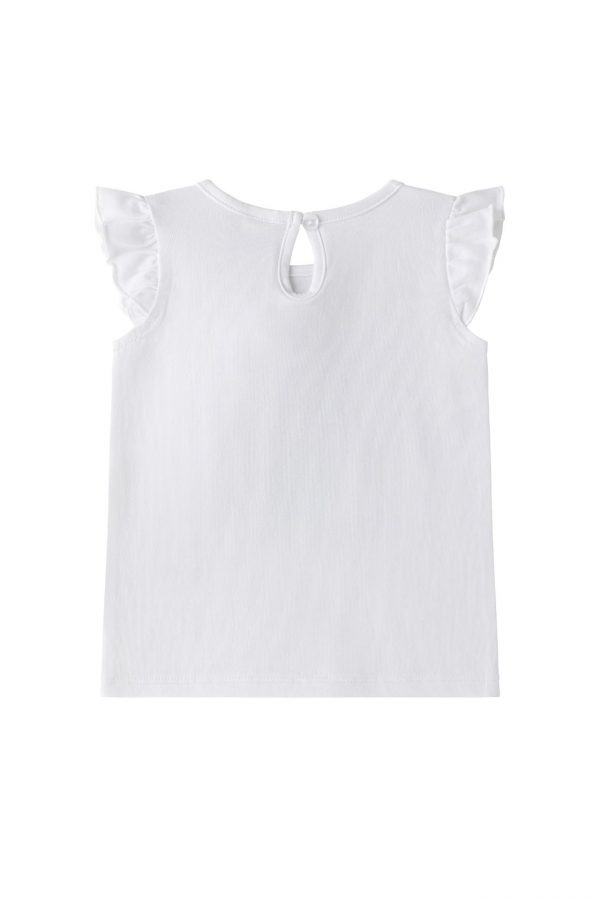 Camiseta conejita lazo verde. - Imagen 3