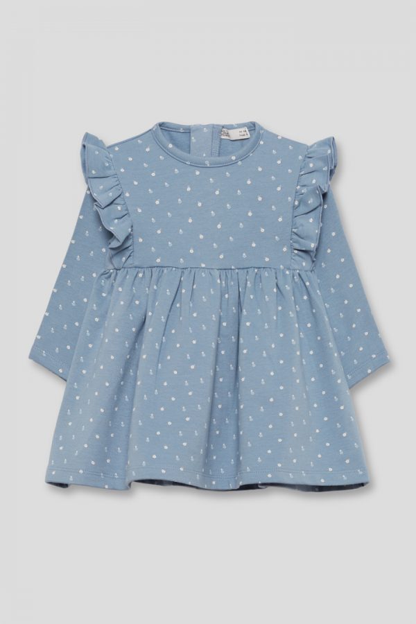 Vestido algodón lunares. - Imagen 3