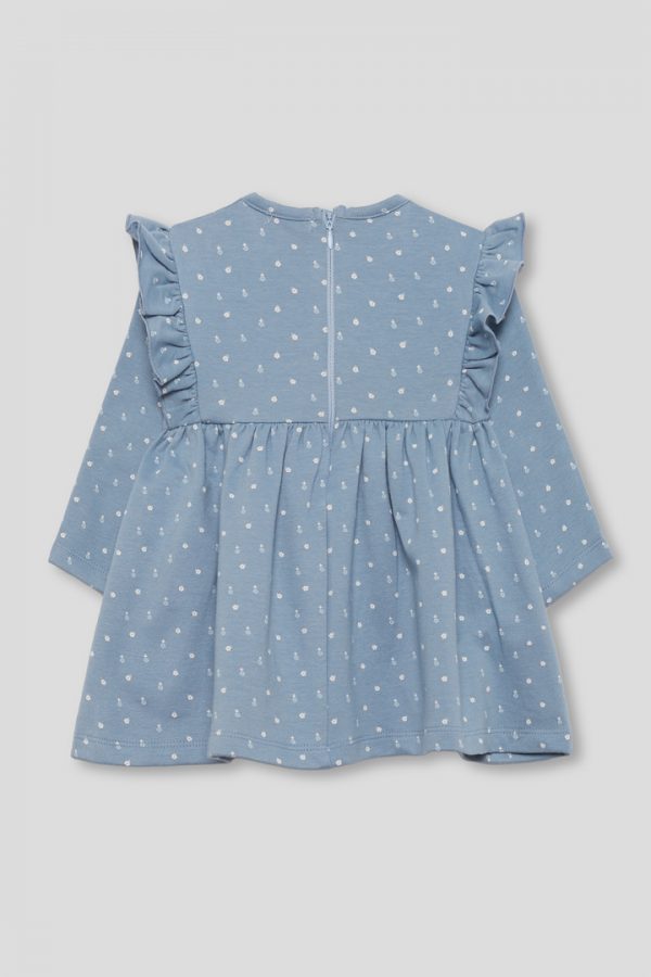 Vestido algodón lunares. - Imagen 4