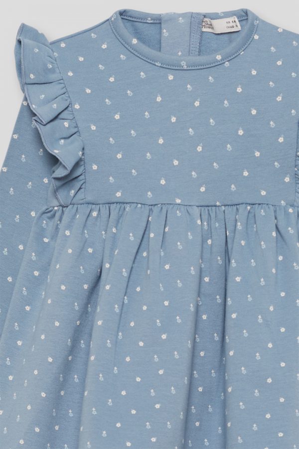 Vestido algodón lunares. - Imagen 5