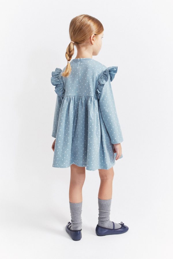 Vestido algodón lunares. - Imagen 2