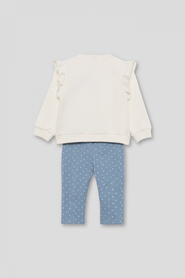 Conjunto de sudadera y leggin cisne. - Imagen 3