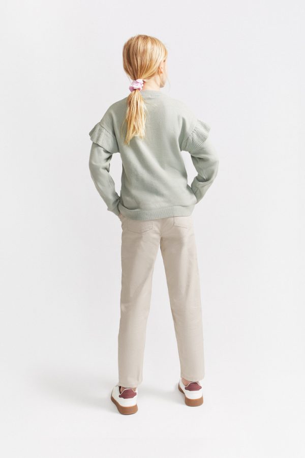 Jersey  de punto Smile niña. - Imagen 4