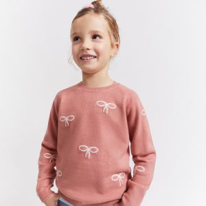 Jersey rosa lazos.