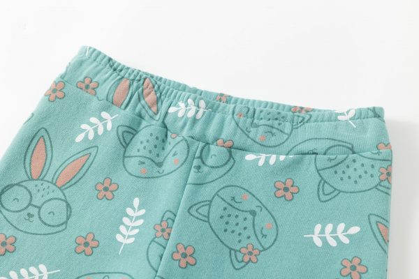 Jegging Estampado De Conejitos. - Imagen 2