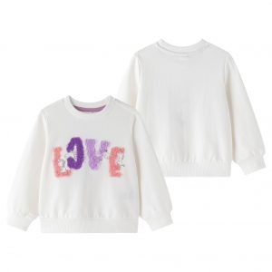 Sudadera Letra Tul Love