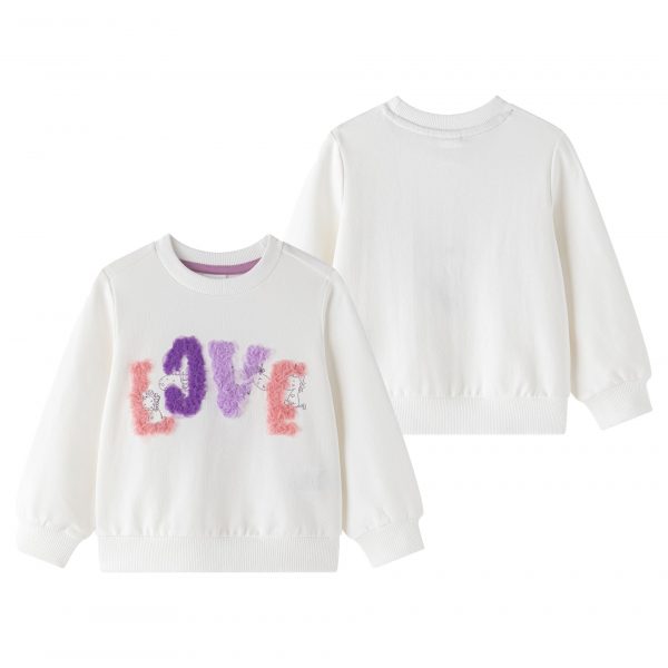 Sudadera Letra Tul Love