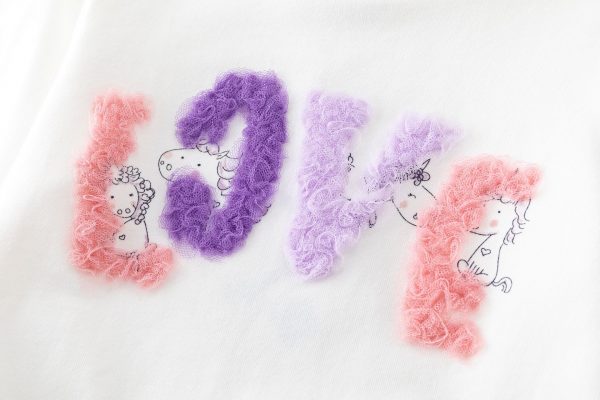 Sudadera Letra Tul Love - Imagen 2