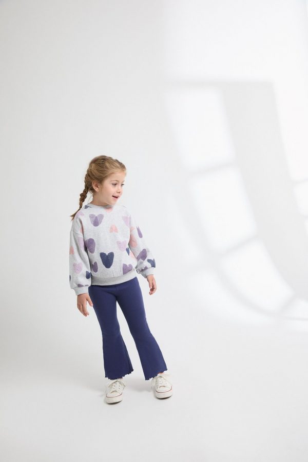 Legging Flare punto canalé - Imagen 2